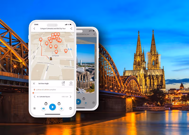 Cologne Walking Tour with Audioguide